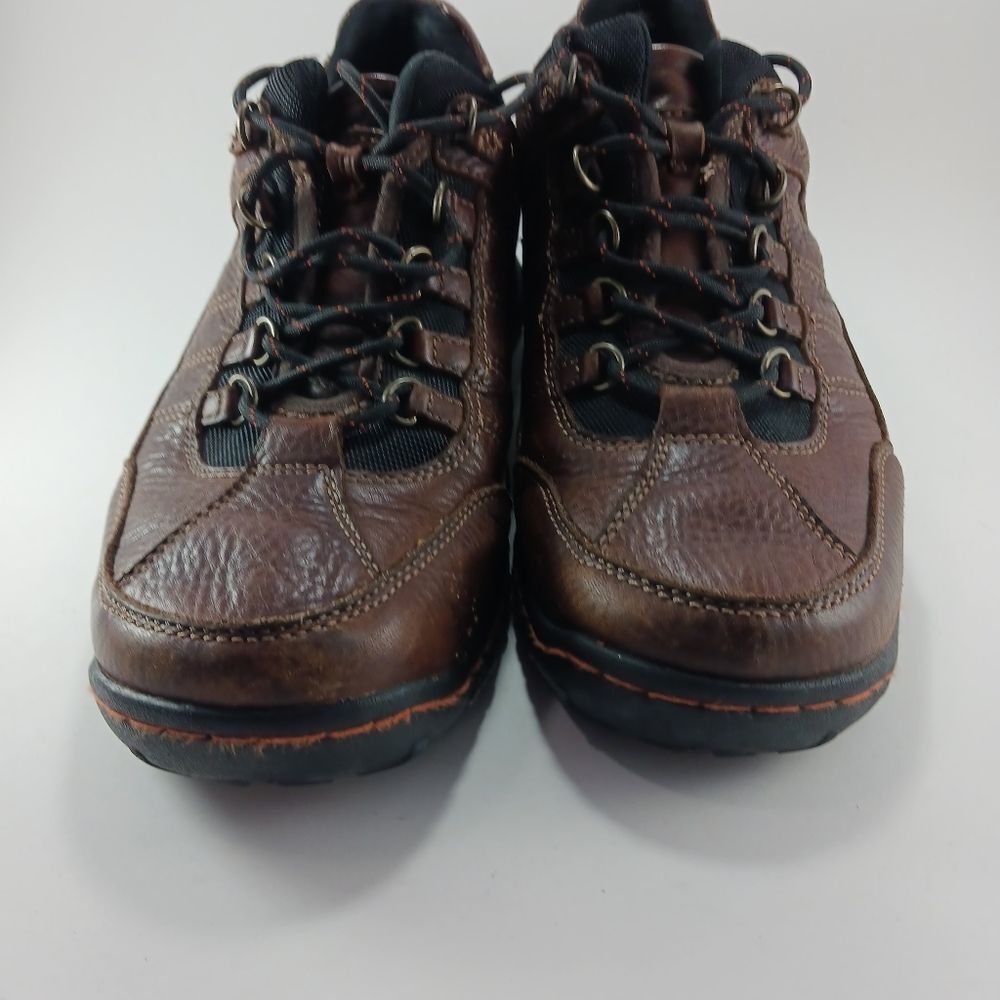 Nunn Bush Men's 11M Brown Leather Oxford Utility Shoe. Rubber Soles............. - Picture 9 of 14